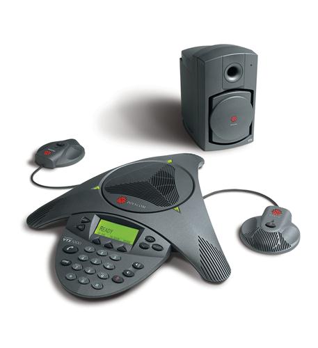 (image for) Polycom VTX1000 with EX Mics and Subwoofer